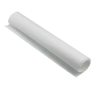 Interlinings Easy Tearaway Paper Embroidery Stabilizer para vestuário Fusing Satin Fabric 100-152cm