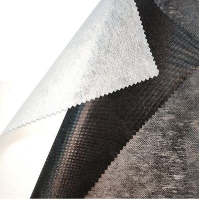 Fusível 100% Poliéster Impermeável Interlining não tecido para vestuário Fusão PA/ PES revestido