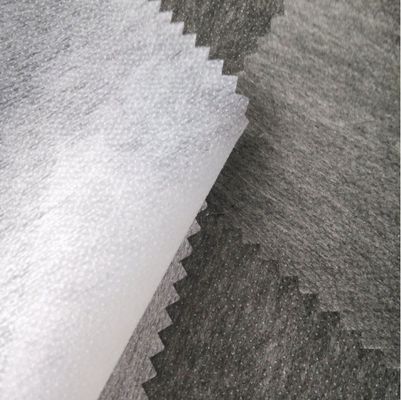 Adesivo GAOXIN Poliéster Stocklot Interlining Fusível Não Tecido para Camisas
