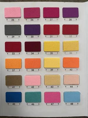 150gm Agulha de poliéster colorida de 1mm-4mm Punchado Filtro de tecido não tecido para revestimento