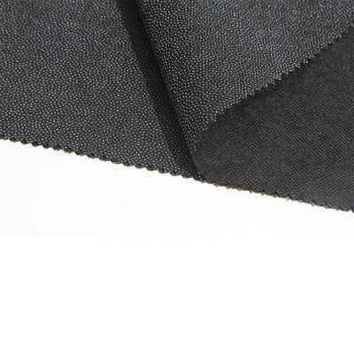Largura 90-200cm Gaoxin 100% Poliéster Não Tecido Fusível Double Dot Stitch Bond Interlining