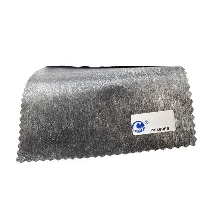 Interlining para processamento de vestuário GAOXIN 1025SF Poliéster Fusível Tecido Não Tecido