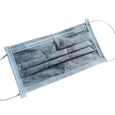 32-100g de máscara facial com filtro de tecido não tecido de fibra de carbono ativada em estilo simples