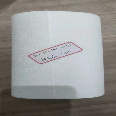 Material de filtragem protetora Tecido não tecido de sopro de fusão com padrão tingido