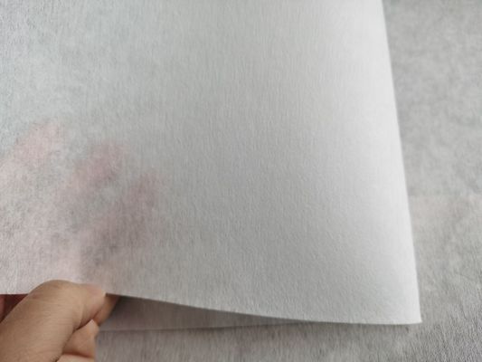 Materiais de alfaiataria Tecido não tecido de poliéster entrelaçado com revestimento de LDPE