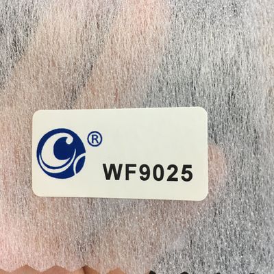 Satin Interlining Tecido não tecido para bordados de vestuário GAOXIN WF9025 Chemical Bond