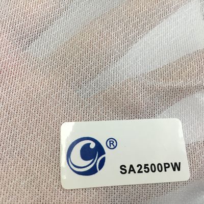 150 cm Largura Tricote circular tecido Fusível entrelaçamento para GAOXIN SA2500 em branco puro