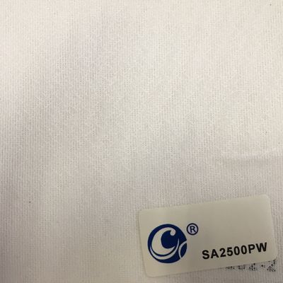 150 cm Largura Tricote circular tecido Fusível entrelaçamento para GAOXIN SA2500 em branco puro