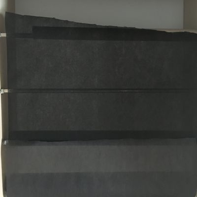 Tecido não tecido de fibra de carbono ativado leve, de uso simples