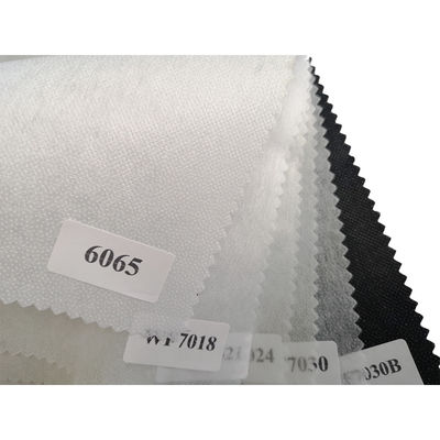 50% Poliéster / 50% Nylon GAOXIN Interlining Fusível Não Tecido para Vestuário