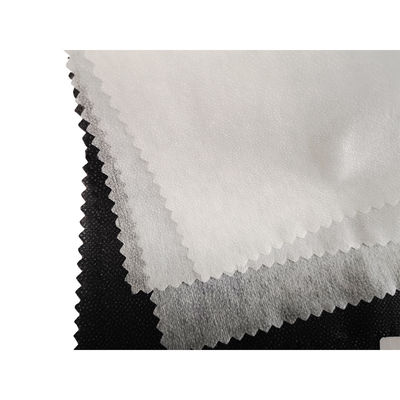 150 cm Largura GAOXIN Micro Dot Não tecido Fusível Interlining PA/PES Revestimento Incluído