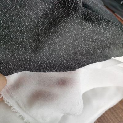 Vestuário Fusão Interlinings Linings GAOXIN Fusível tecido de poliéster 40gsm /-2g Largura personalizada
