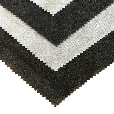 Gaoxin 100% poliéster tecido Fusível Interlining perfeito para a faixa de temperatura 125-135C
