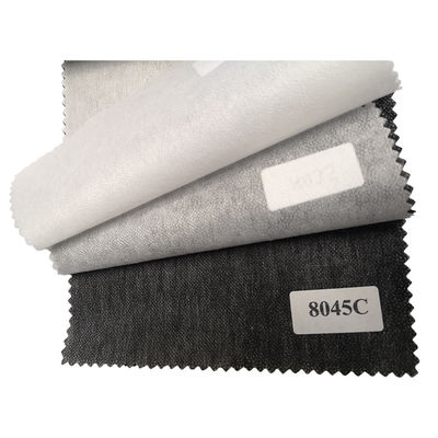 50% Poliéster / 50% Nylon Gaoxin Fusível Interlining Microdot Fusing Interlining
