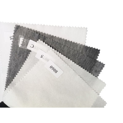 50% Poliéster / 50% Nylon Gaoxin Fusível Interlining Microdot Fusing Interlining