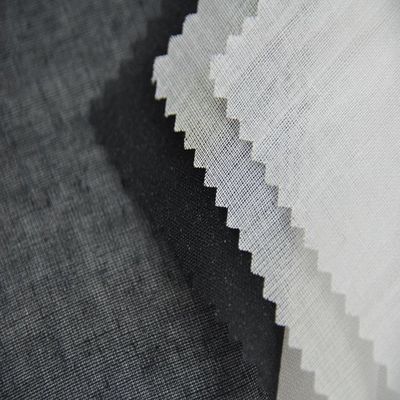 100% algodão Fusível Colar de tecido Fusão Interlining GAOXIN bordado para vestuário masculino