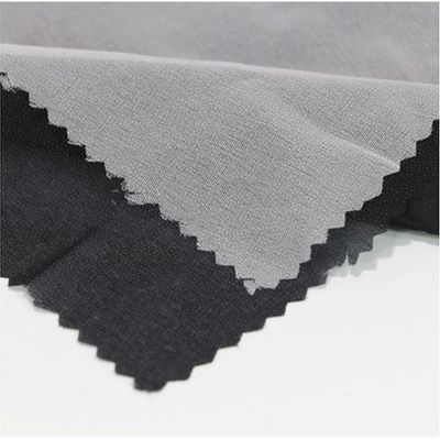 100% poliéster tecido Fusível Interlining para GAOXIN T-Shirt Collar de 150cm de largura