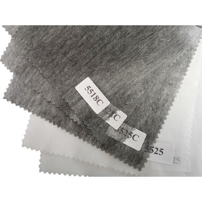 Ferro fácil em tecido duplo / ponto único interlining fusível para roupas de bricolage material boneca