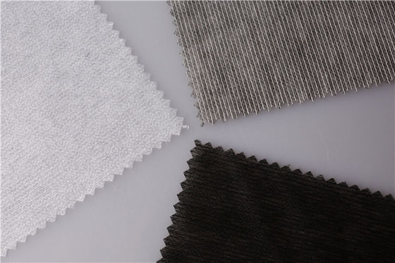 Collar e cintura Fusão de tecido Interlining para camisa de vestuário Fusão de interfaces
