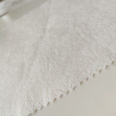 Tecido de cetim solúvel em água quente não tecido para 100-152cm de largura