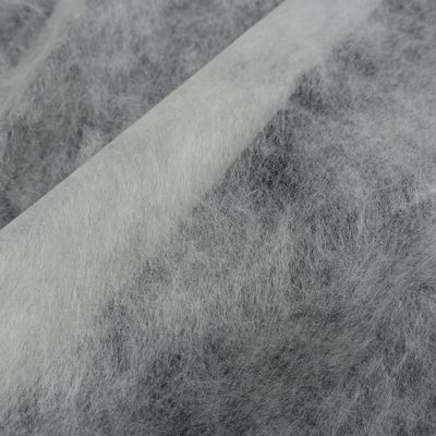 Tecido de cetim solúvel em água quente não tecido para 100-152cm de largura
