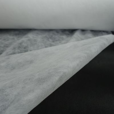 Tecido de cetim solúvel em água quente não tecido para 100-152cm de largura