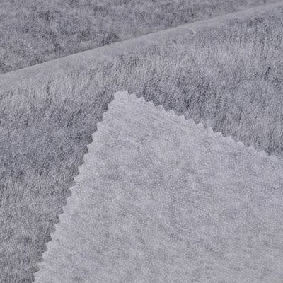 Gaoxin PA/PES Interlining de fusão não tecida para vestuário Duplo ponto preto 90-200cm Largura