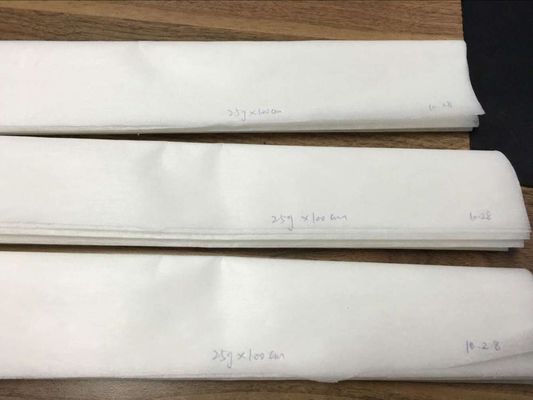 Rolo de apoio de estabilizador de bordados de algodão reciclado