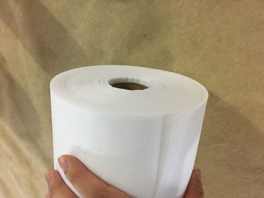 112cm Largura Bordado Tecido de apoio Interlining Adesivo de cetim