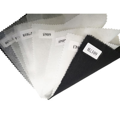 Tecido não tecido 20 gm-83 gm Poliéster laminado a quente Fusível Interlining para de Gaoxin